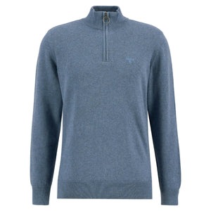 Cotton half zip