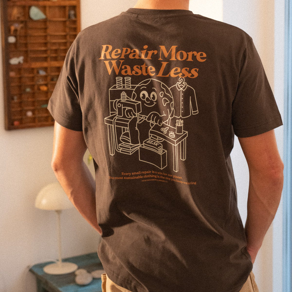 Repair bp men's brushed t-shirt