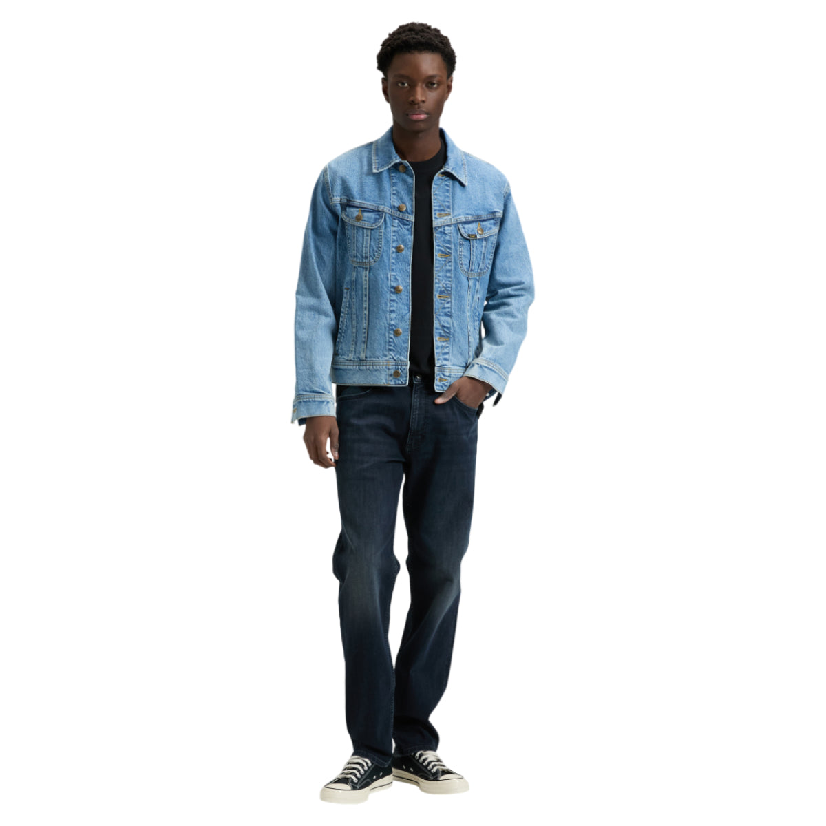 Regular straight jeans