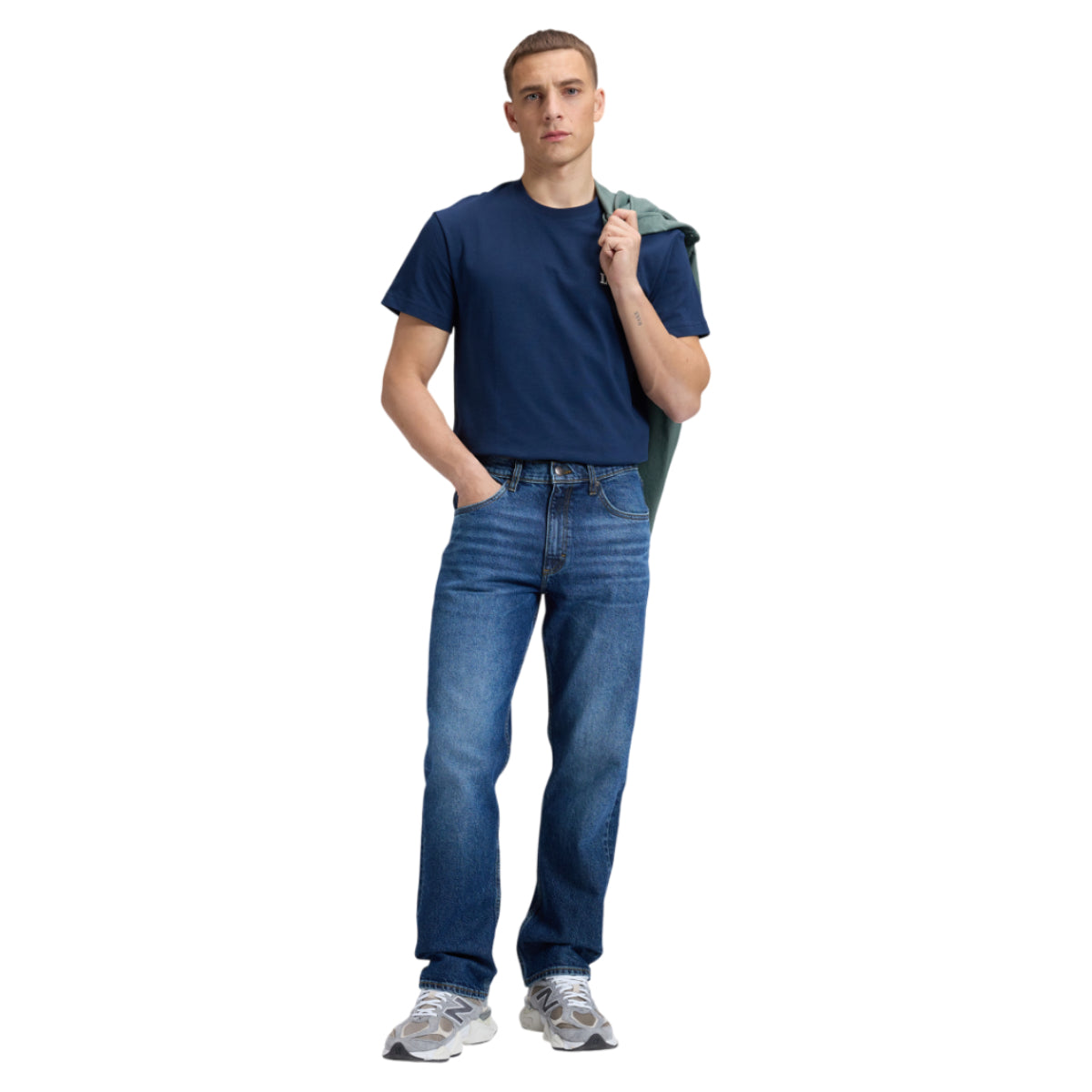 Regular straight jeans