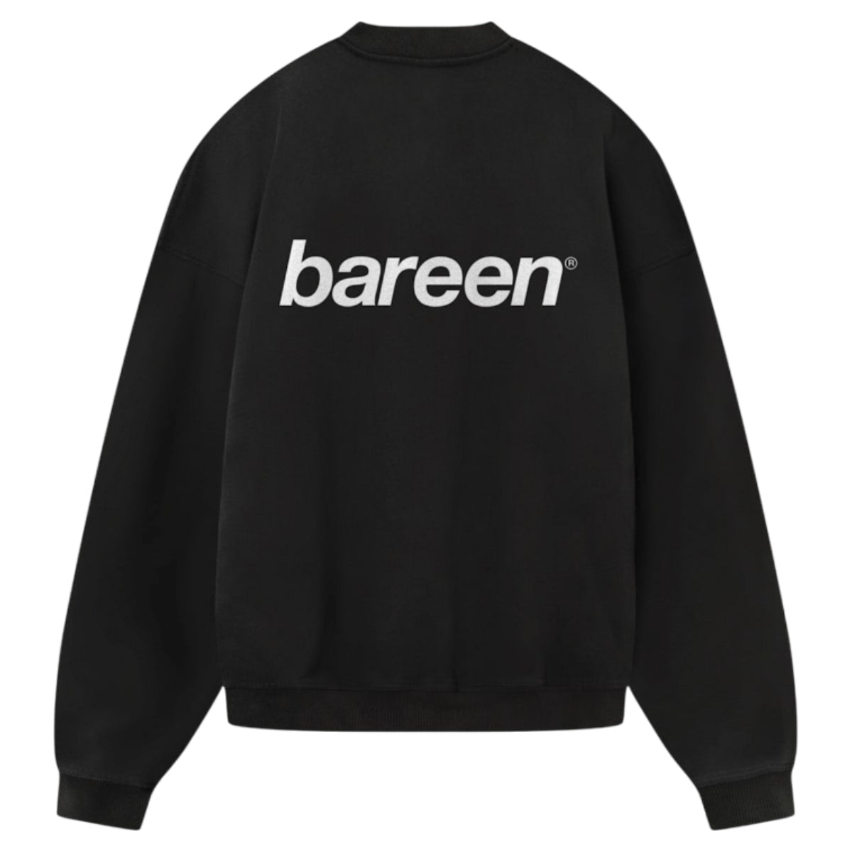 Oversize crewneck logo