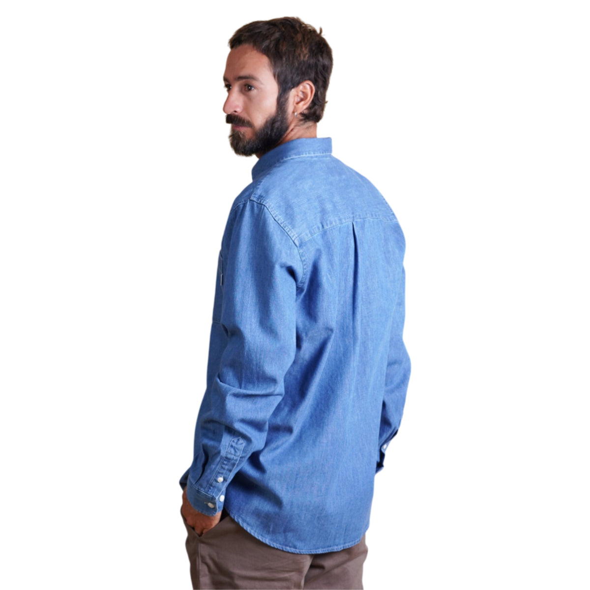 Chambray men's bd shirt