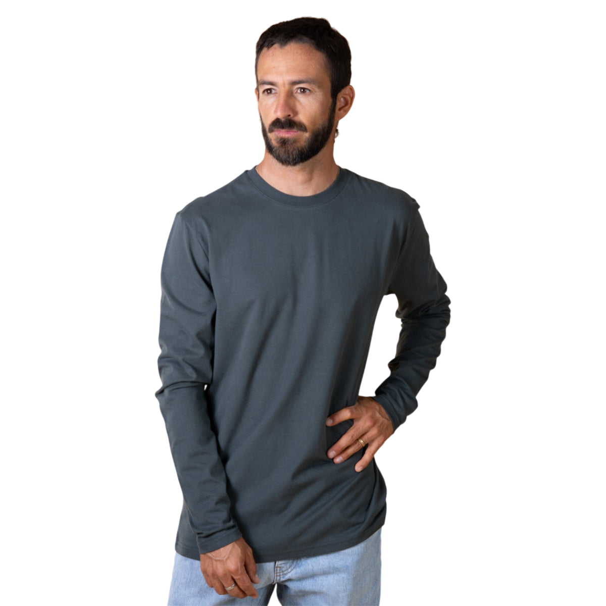 Basic brushed ls t-shirt