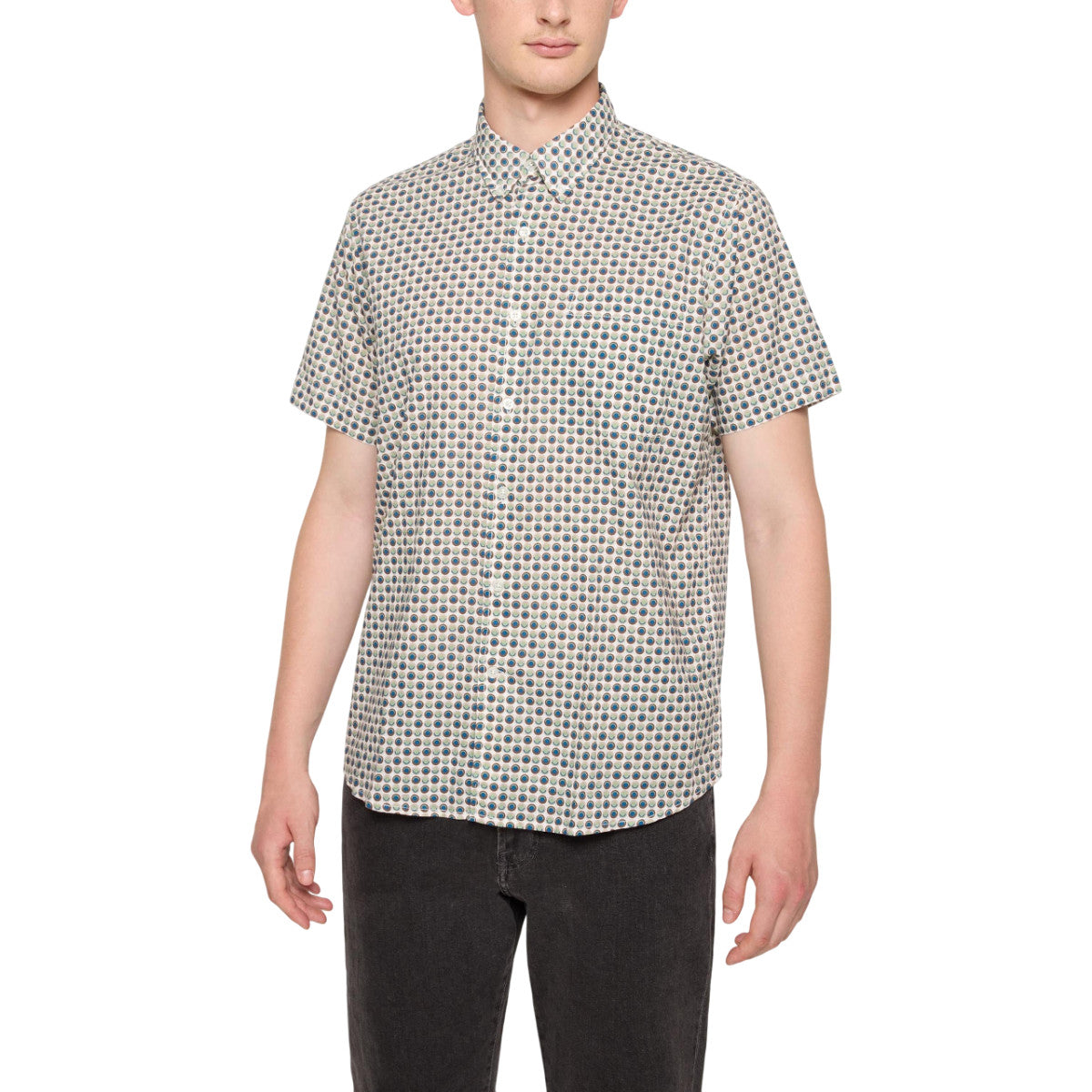 pingol print ss shirt