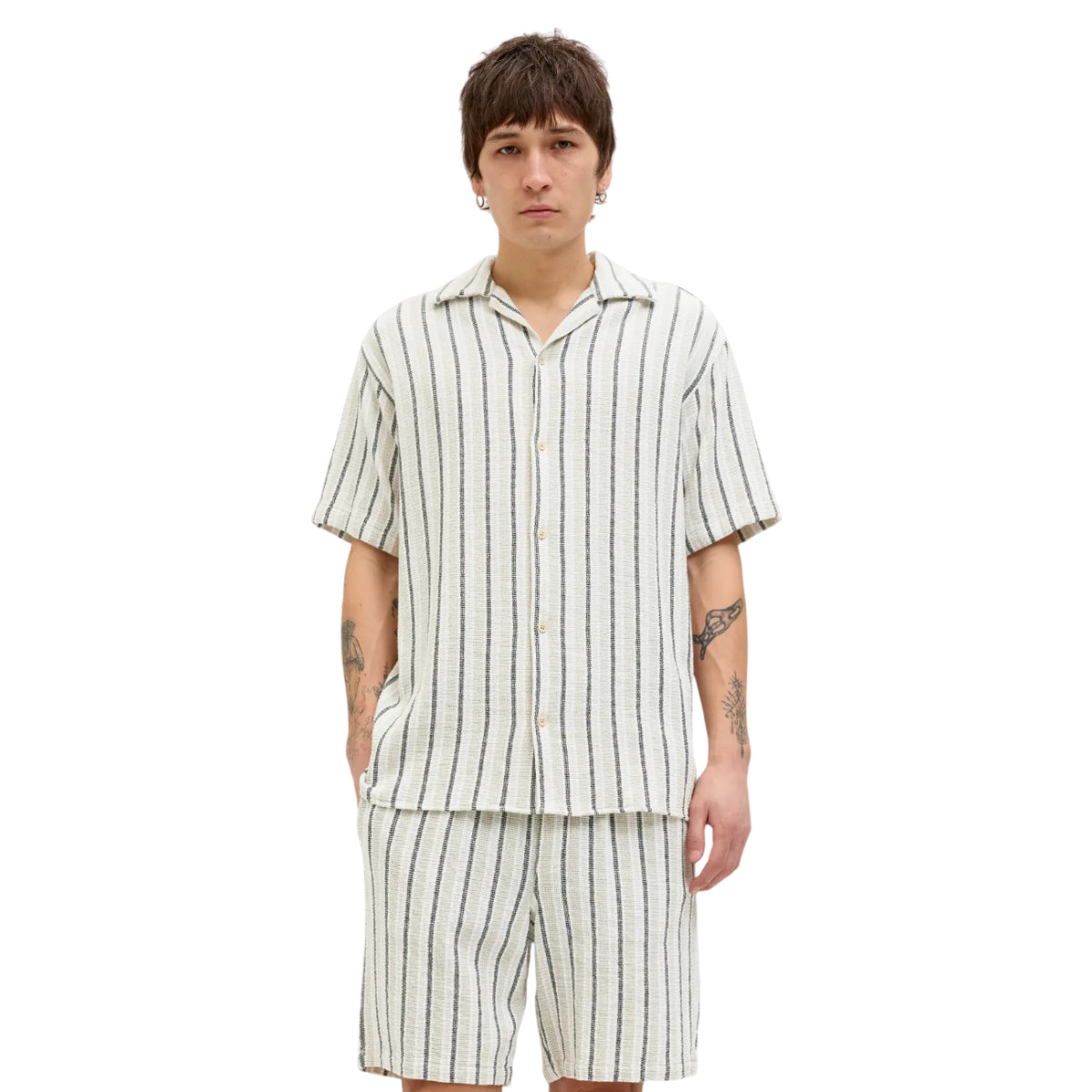 Jorcoba Stripe resort shirt