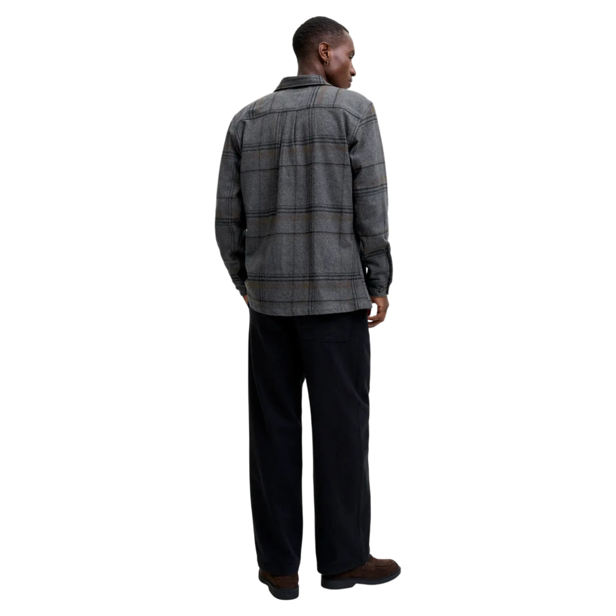 Jprrayle melange check L/S