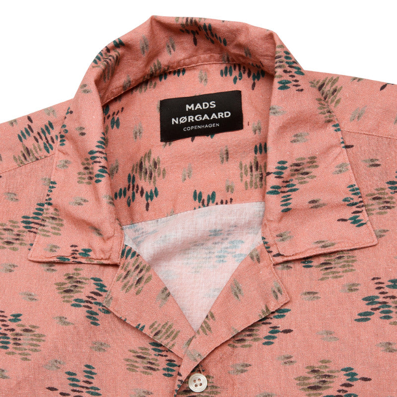 Mads Nørgaard Cotten linen kenji shirt ss