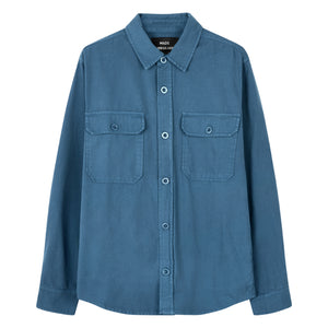 Mads Nørgaard Dyed canvas skyler shirt