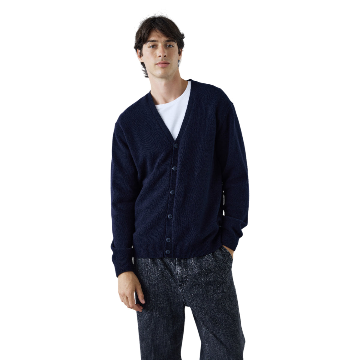 KARL lambswool cardigan