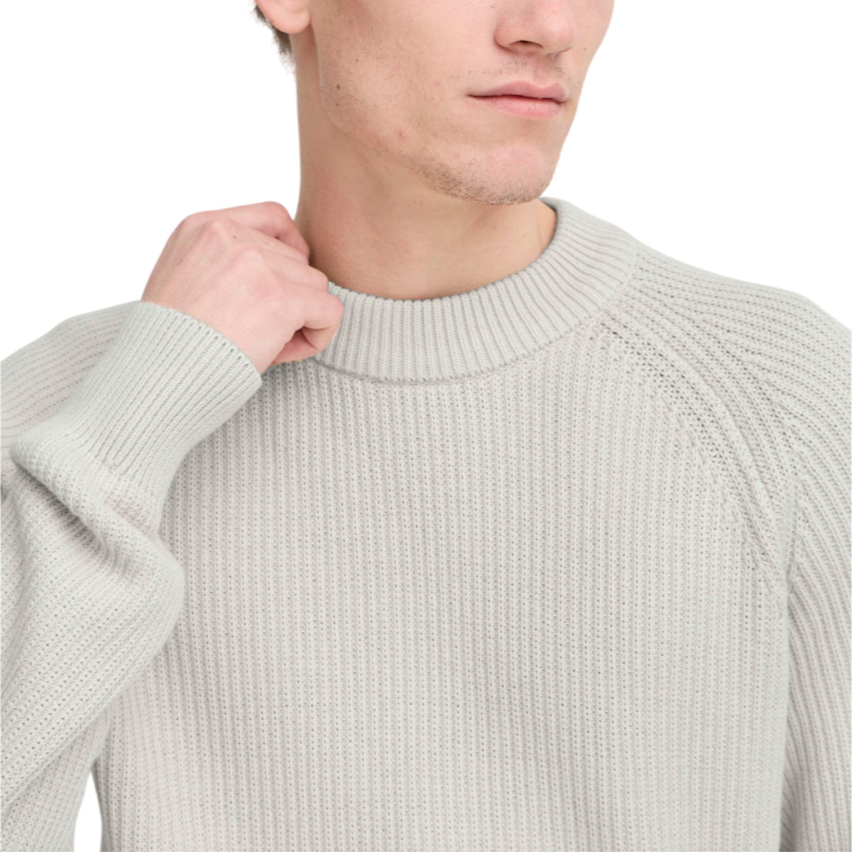 Kristian raglan rib crew