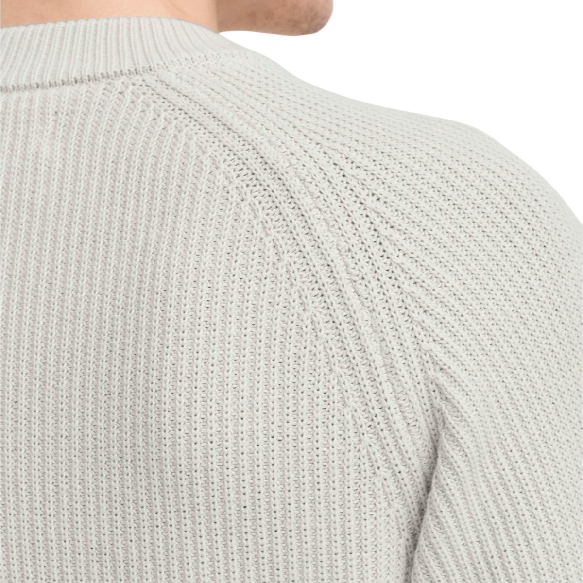 Kristian raglan rib crew