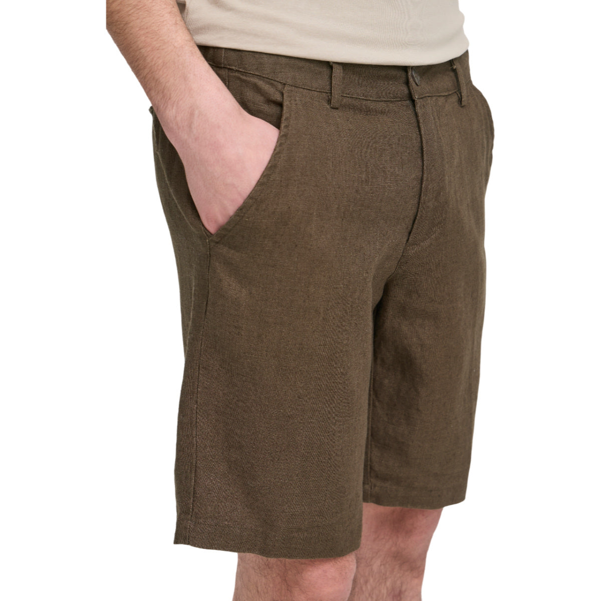 Pandrup 100% linen shorts
