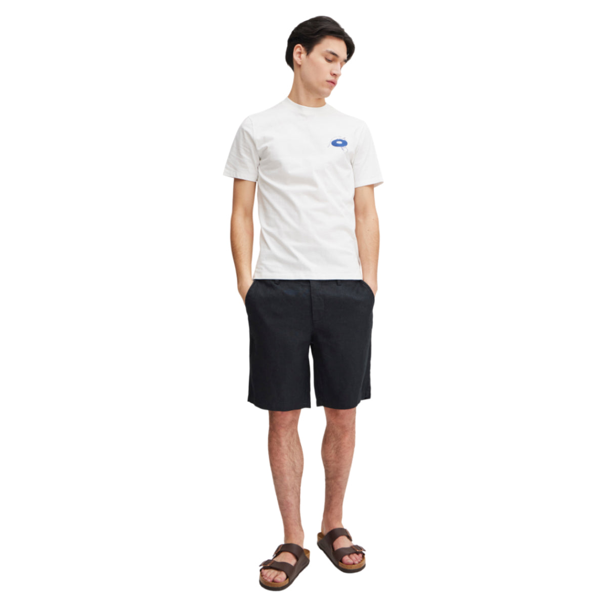 Pandrup 100% linen shorts