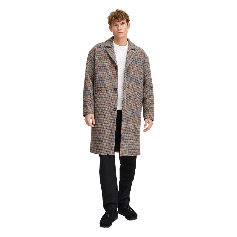 CLAES houndstooth coat