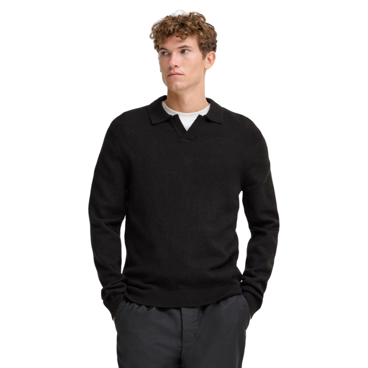 Karl polo knit