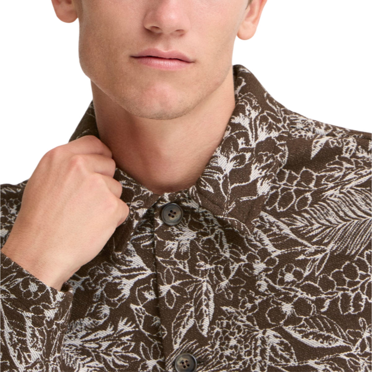 Winding jaqurd jacket