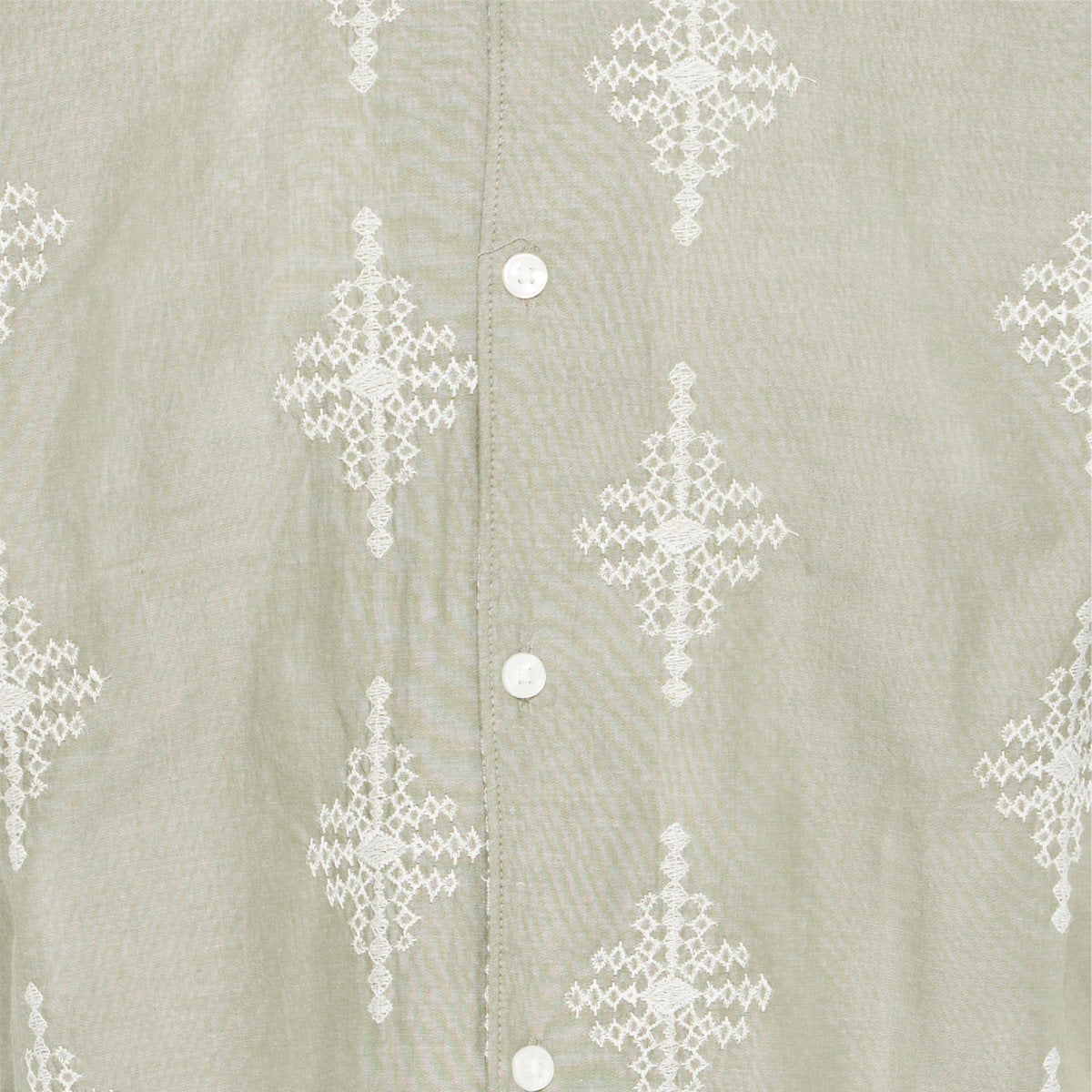 Leopold SS Embroidered shirt