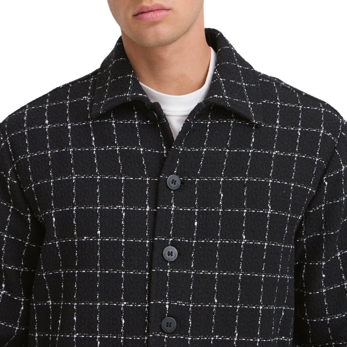 Salazer jaquard overshirt