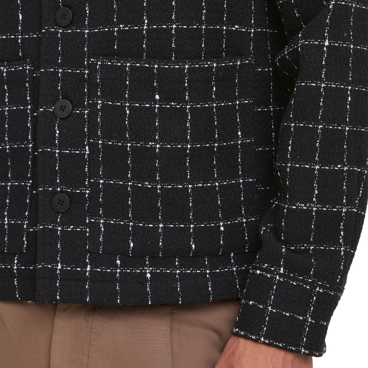 Salazer jaquard overshirt