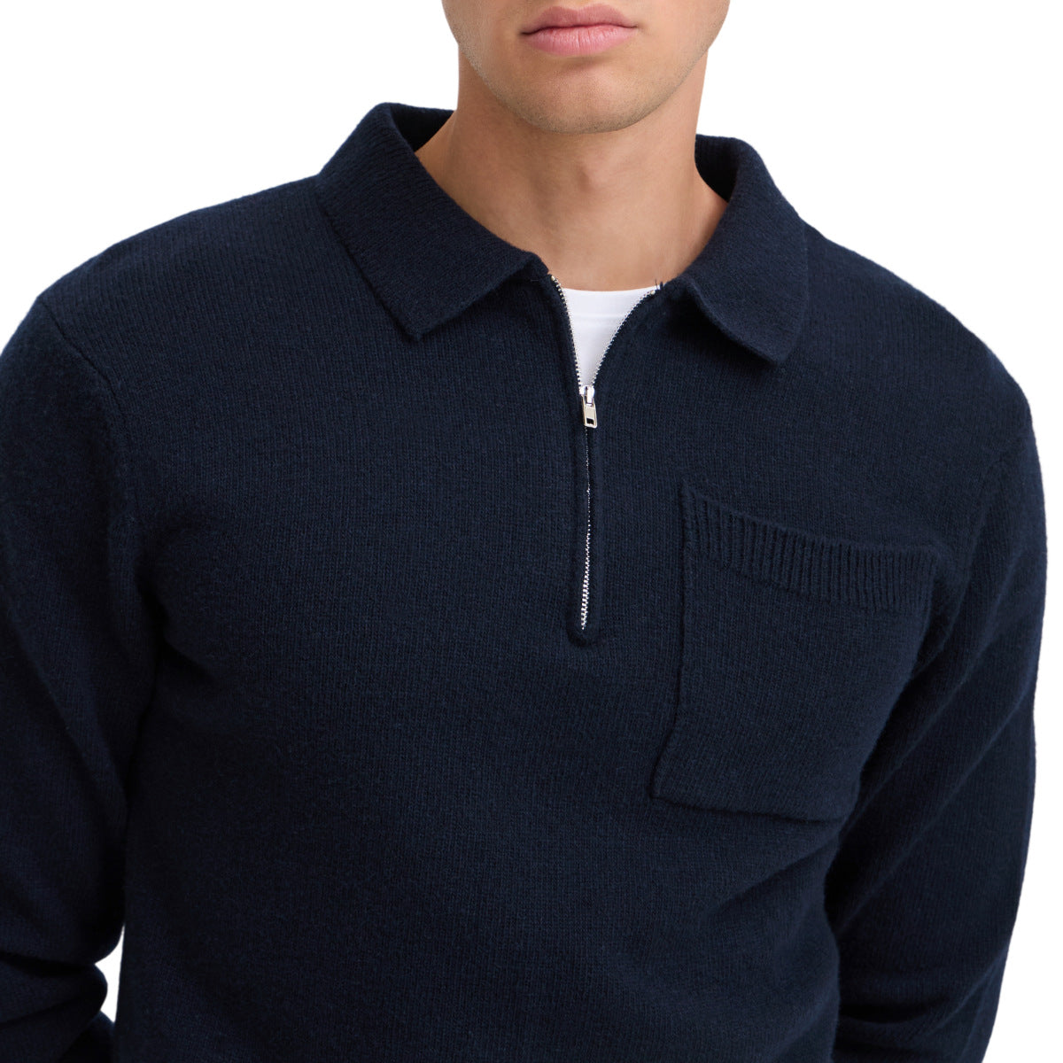 Felipo lambswool polo knit