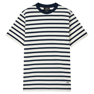 Cotton Jersey stribe frode tee