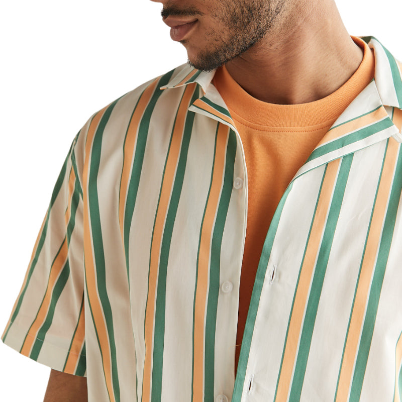 Woodbird Andrew Striped Shirt