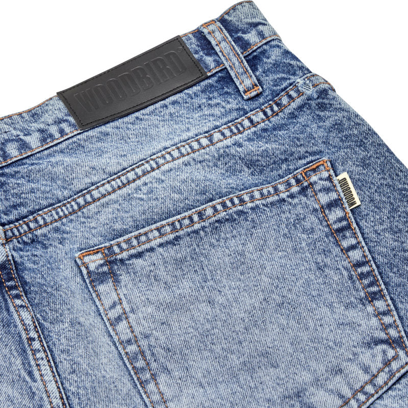 Woodbird WBleroy marble jeans