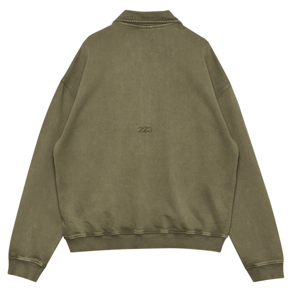 Boxy Polo Sweat Half Zip