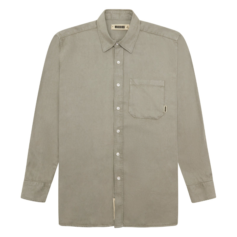 Woodbird WBYuzo tencel shirt