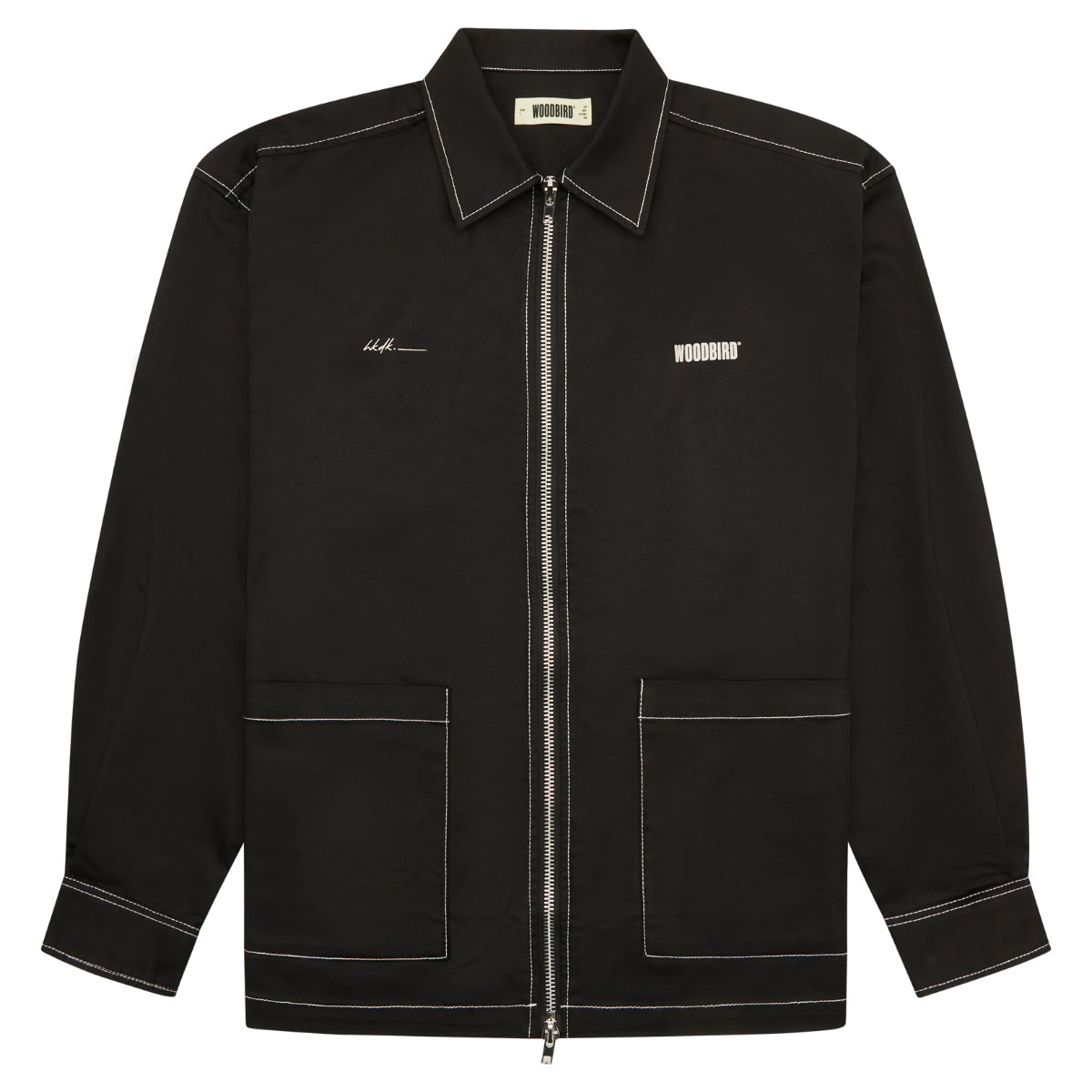 Tuck zip shirt