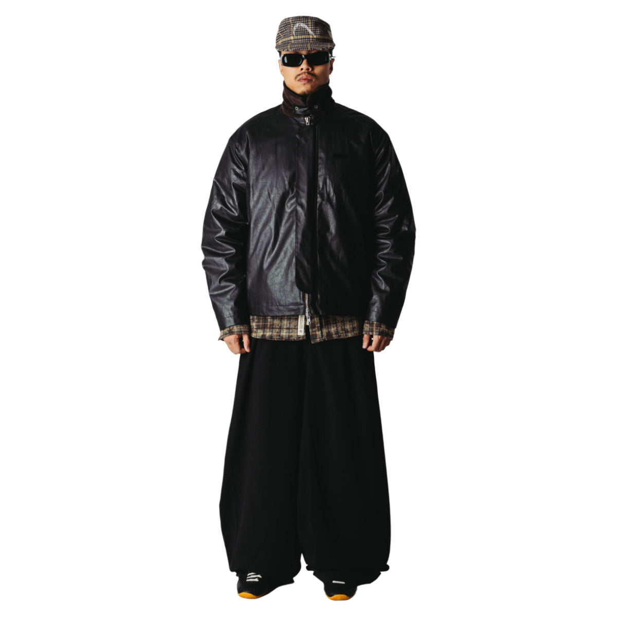 Ping waxed short jacket