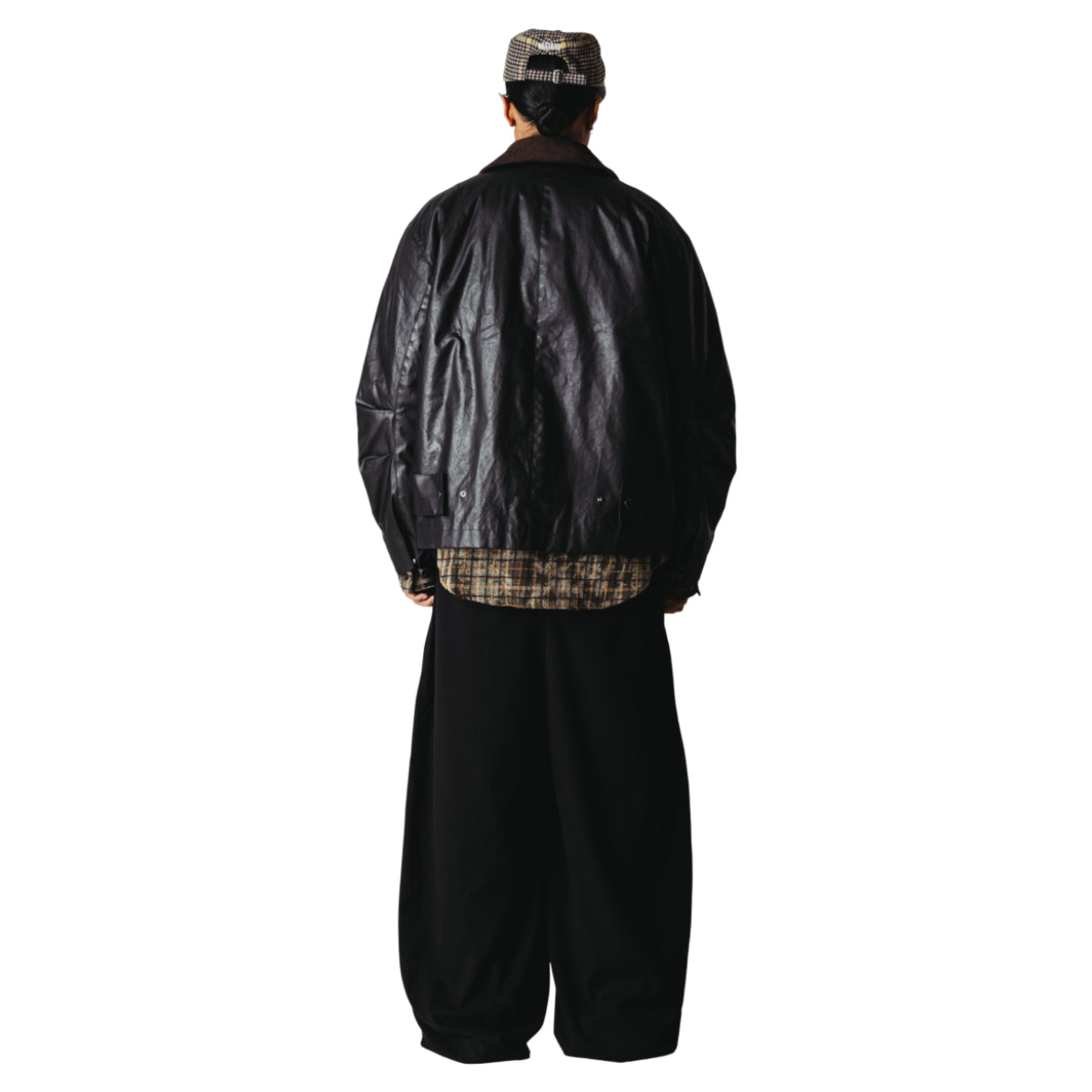 Ping waxed short jacket