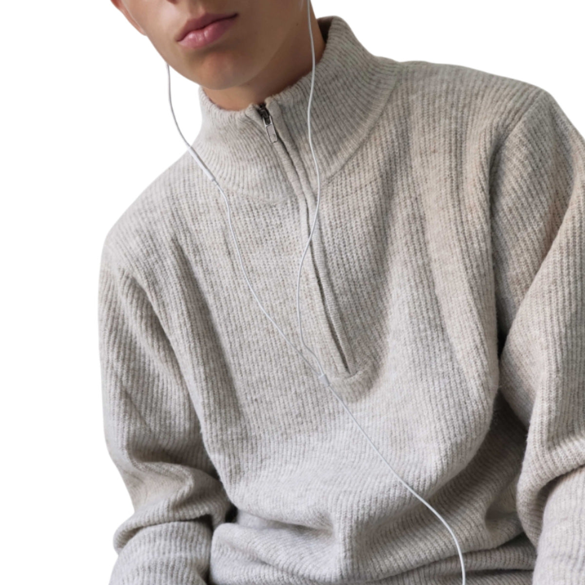 Durbuy ls brush knit