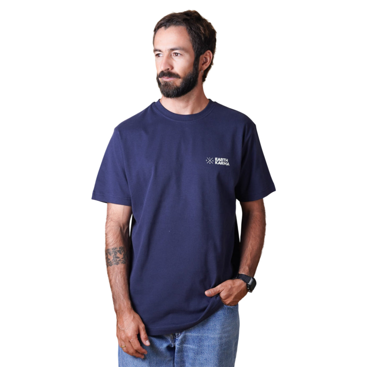 Earth karma brushed t-shirt
