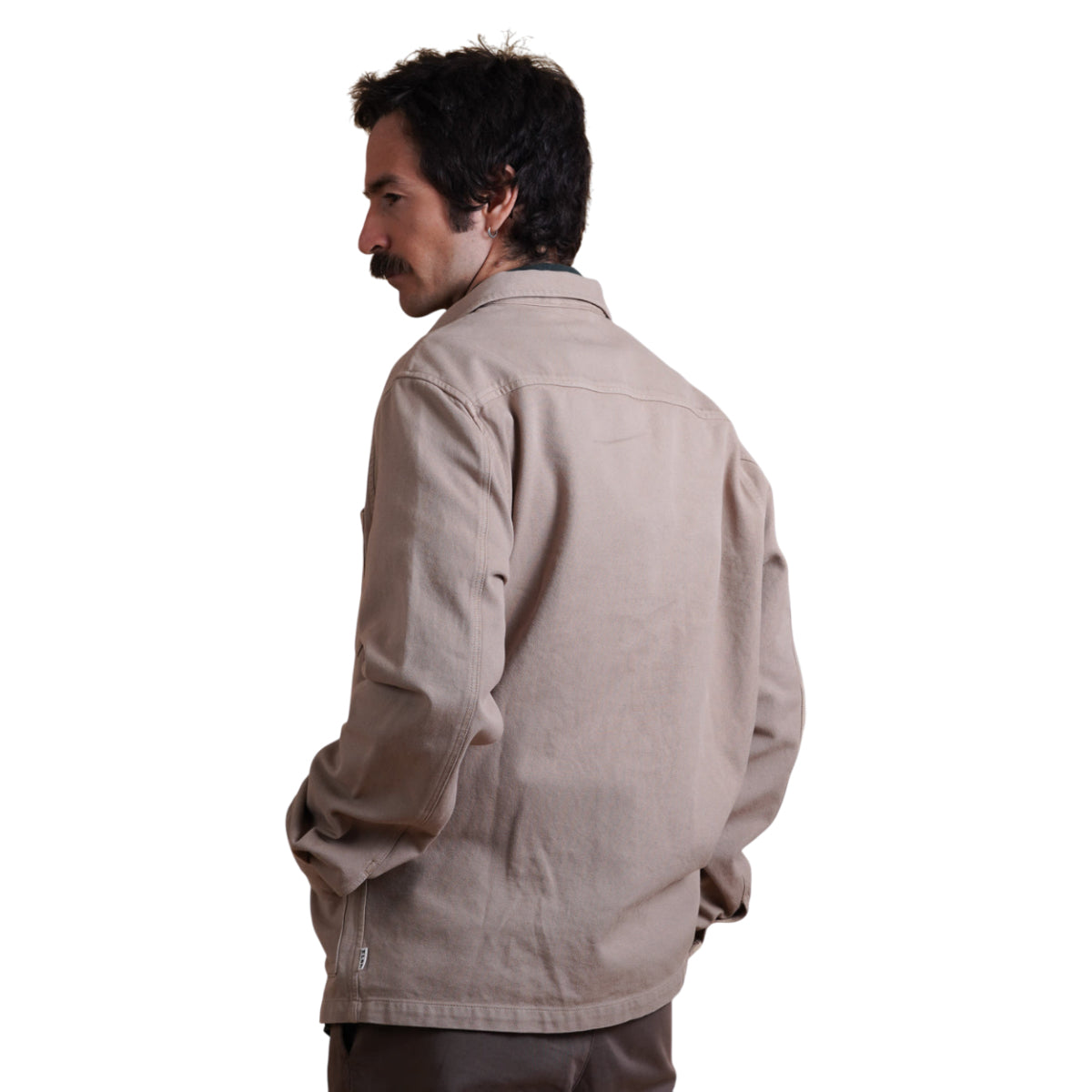 Twill men`s overshirt