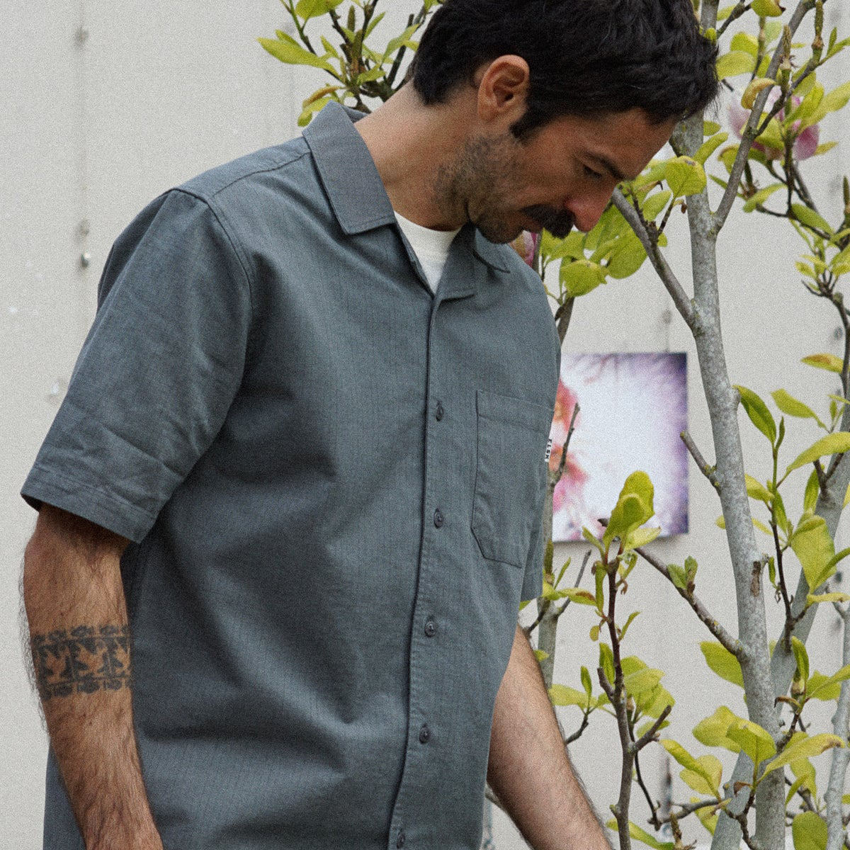Ripstop men`s ss shirt