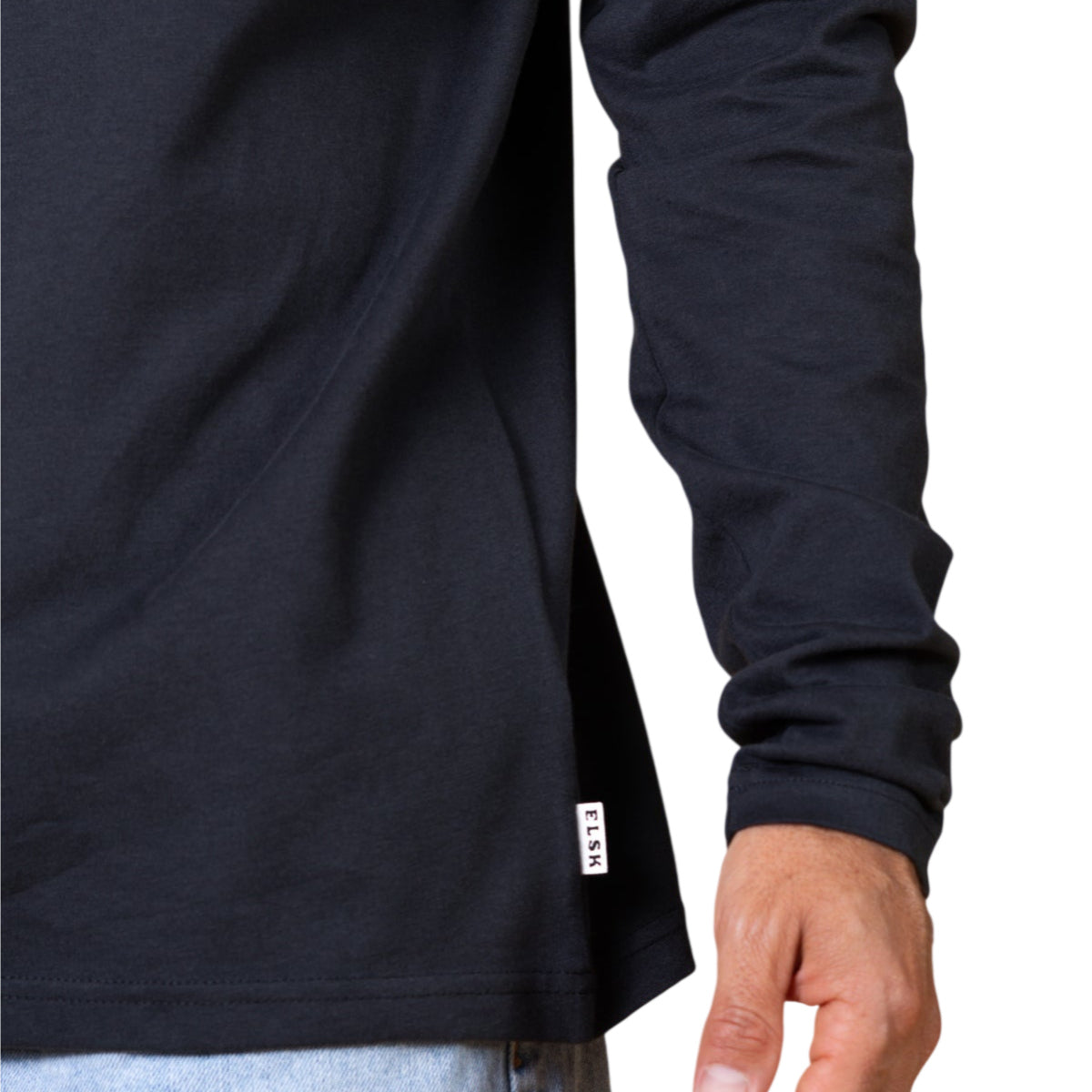 Basic brushed ls t-shirt