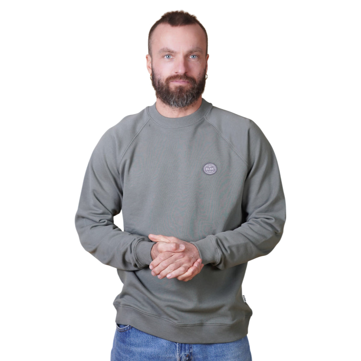 Globe men's raglan crewneck