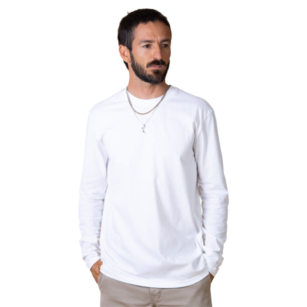 Basic brushed ls t-shirt