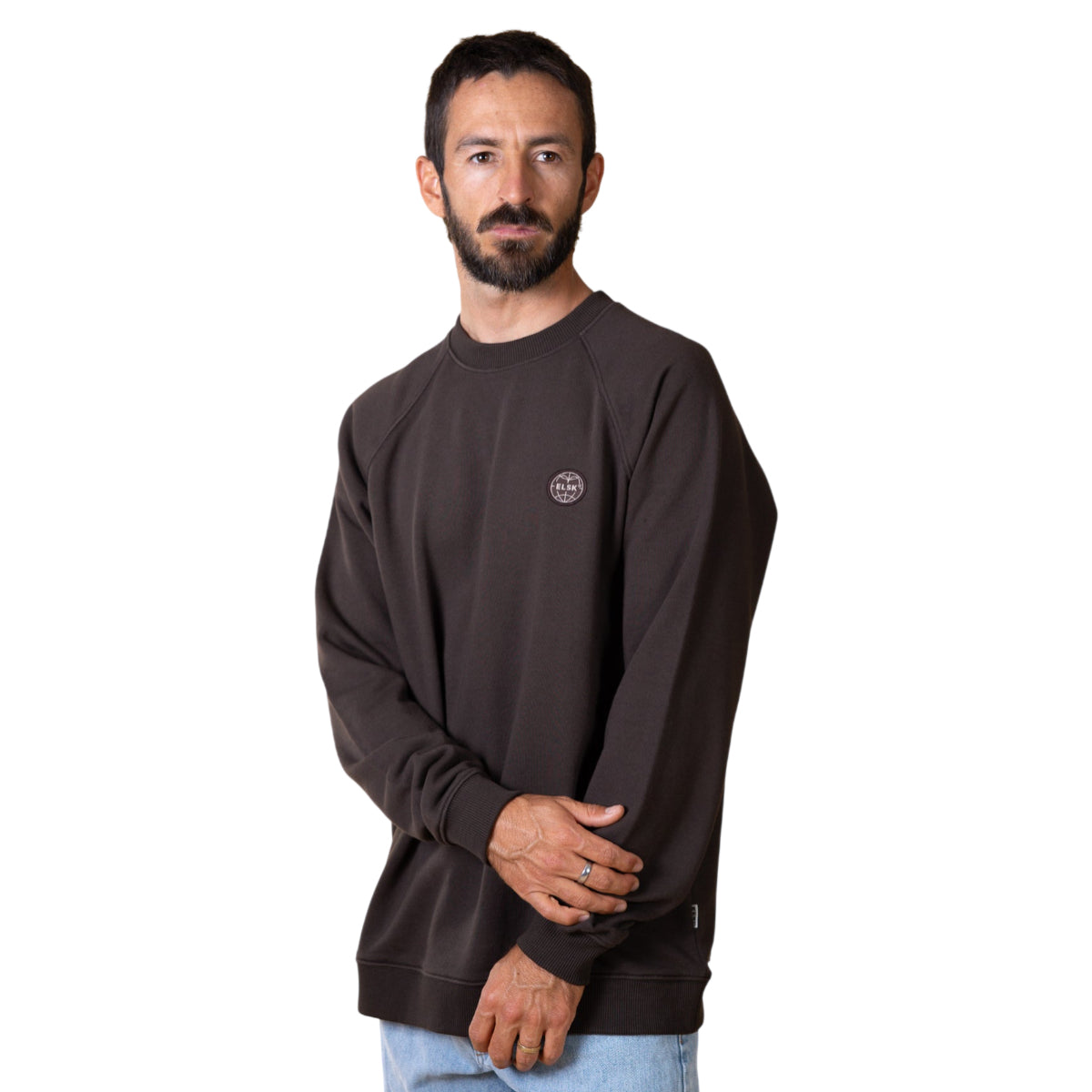Globe men`s raglan crewneck