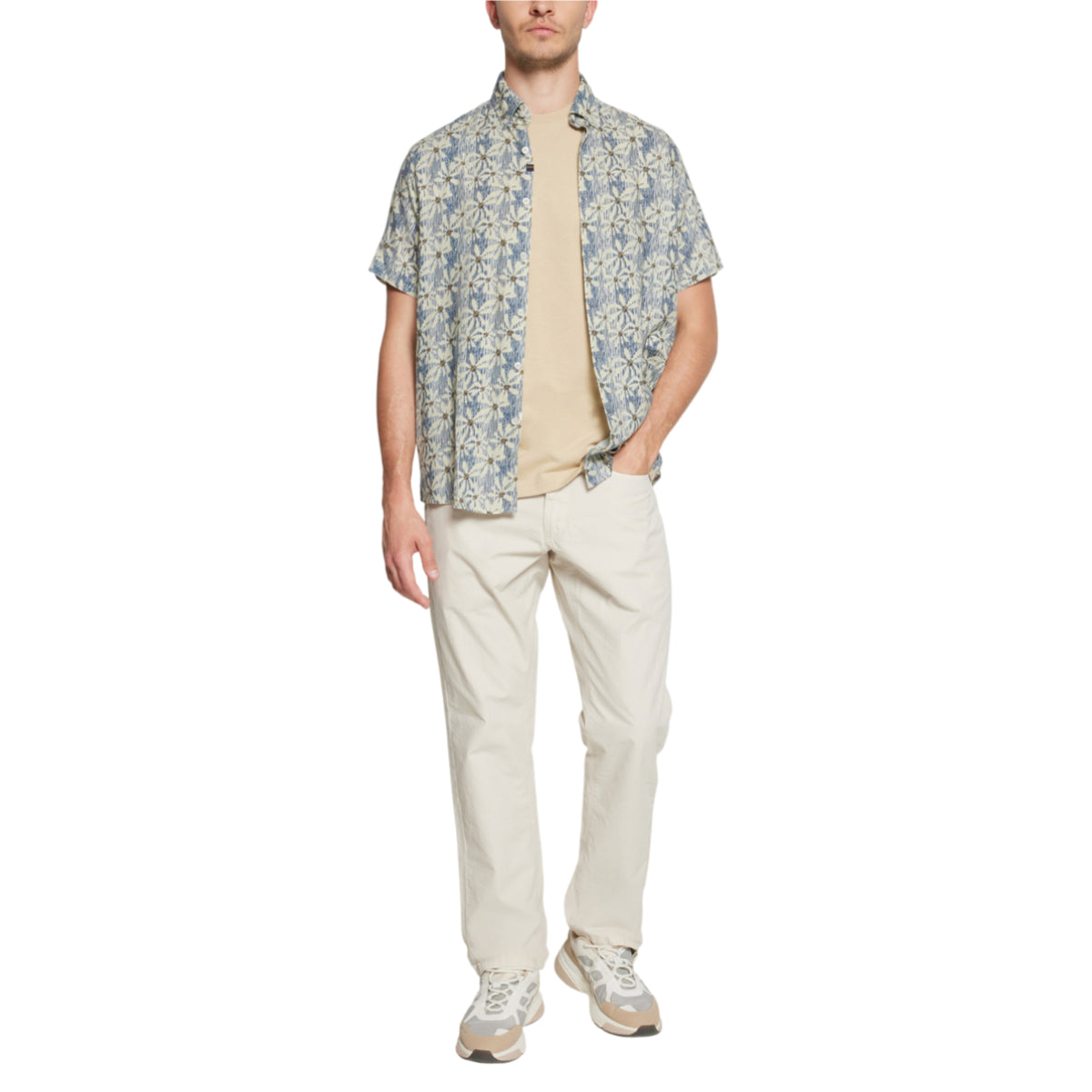 Gus linen/cotton print