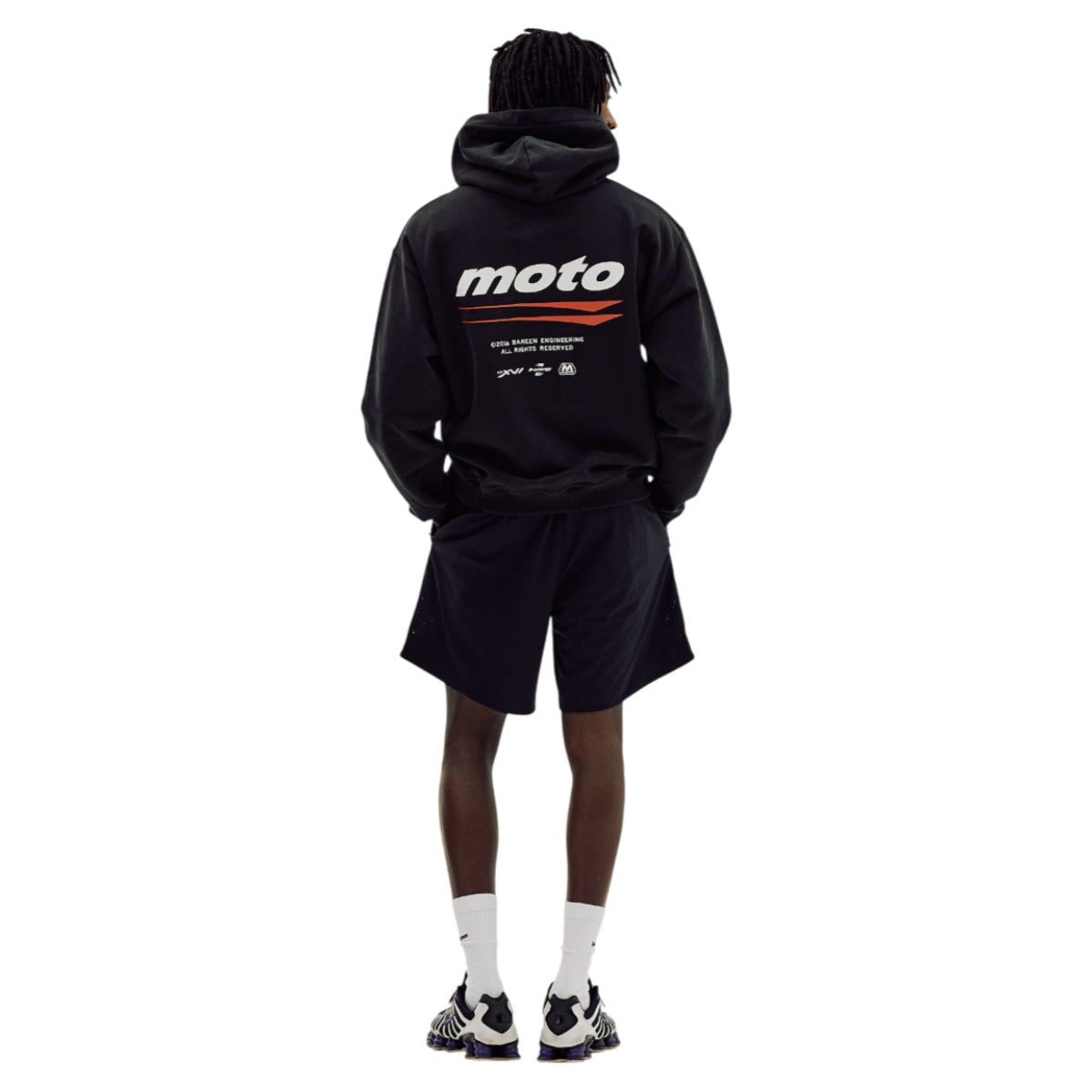 Oversized hoodie - moto