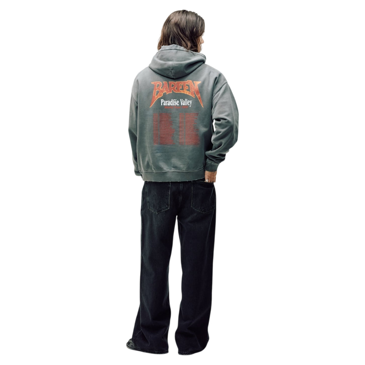 World tour oversized hoodie