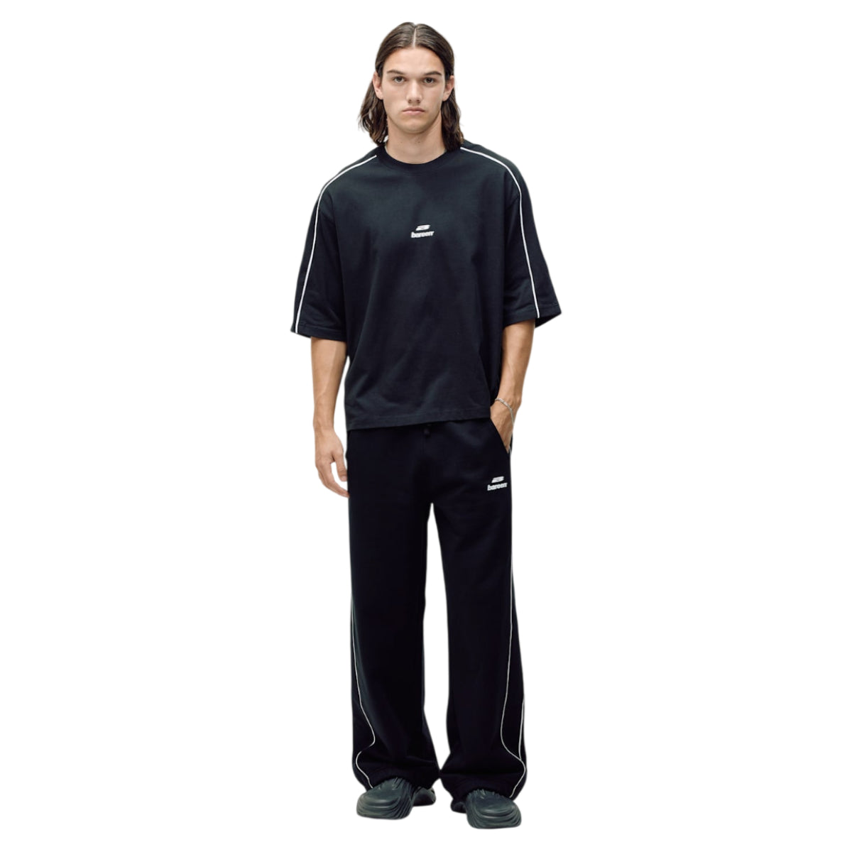 Logo strraight leg sweatpants