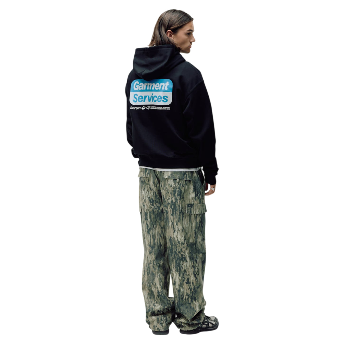 Garment services oversized zip