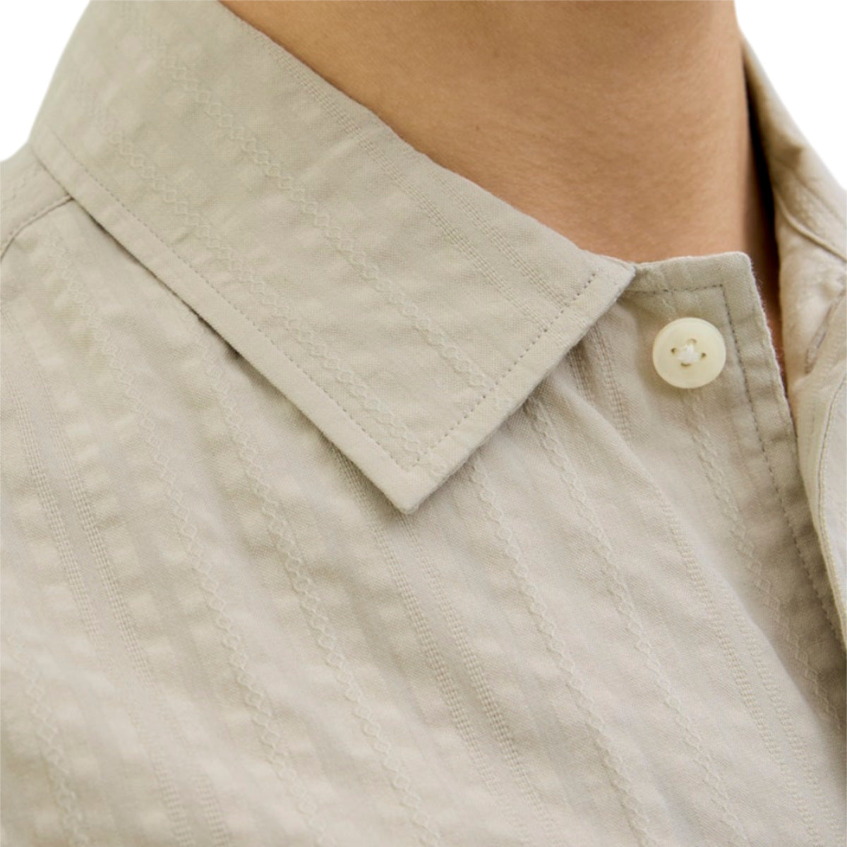 Jprcceaston seersucker shirt