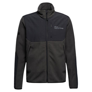 Blocked zip fleece