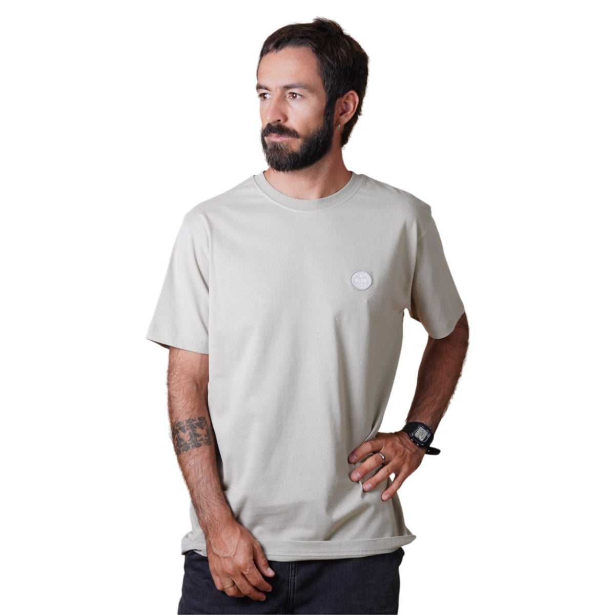 Globe brushed t-shirt