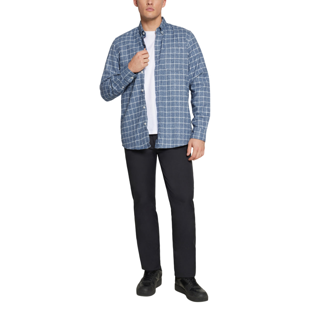 berry grid l/s shirt