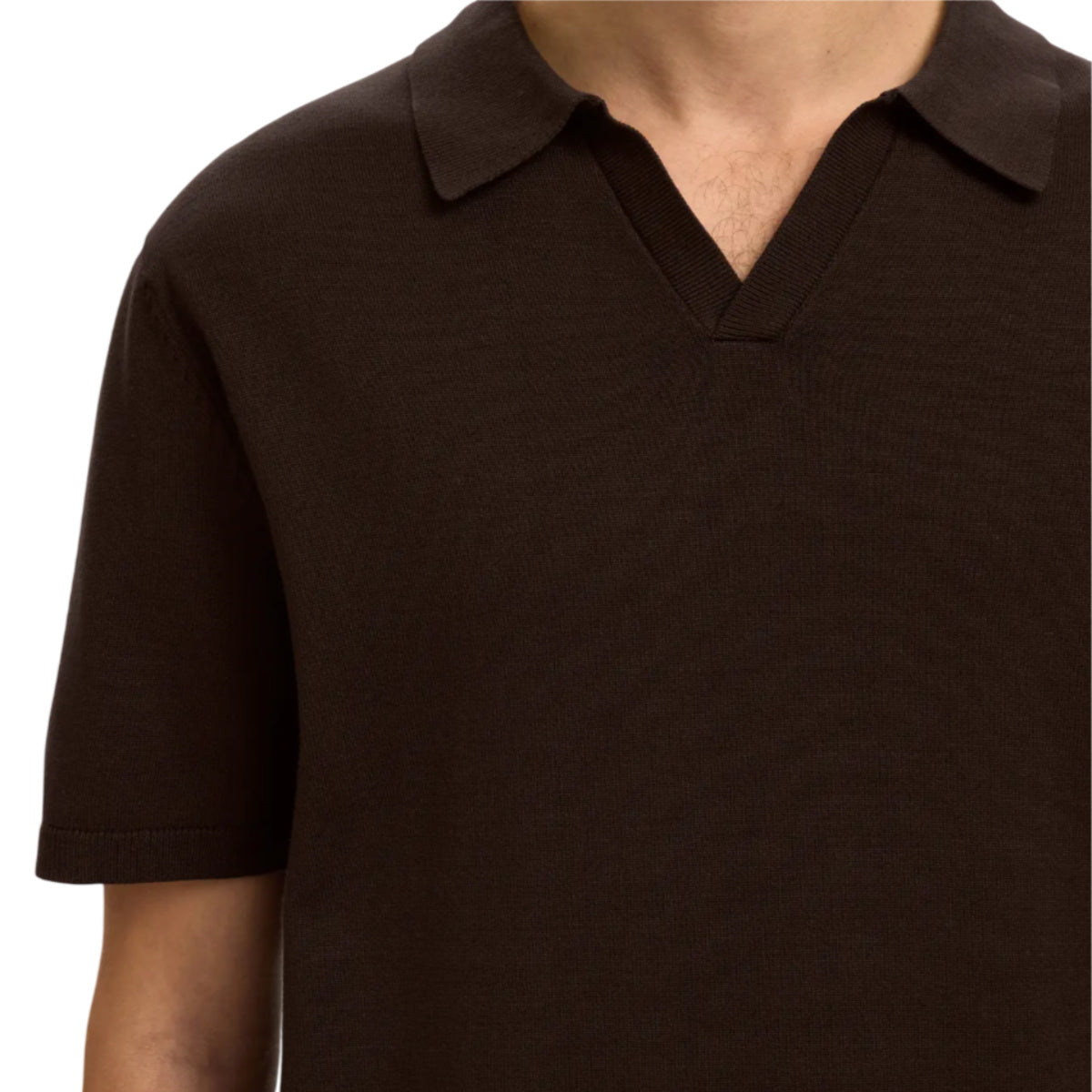 Teller knit polo